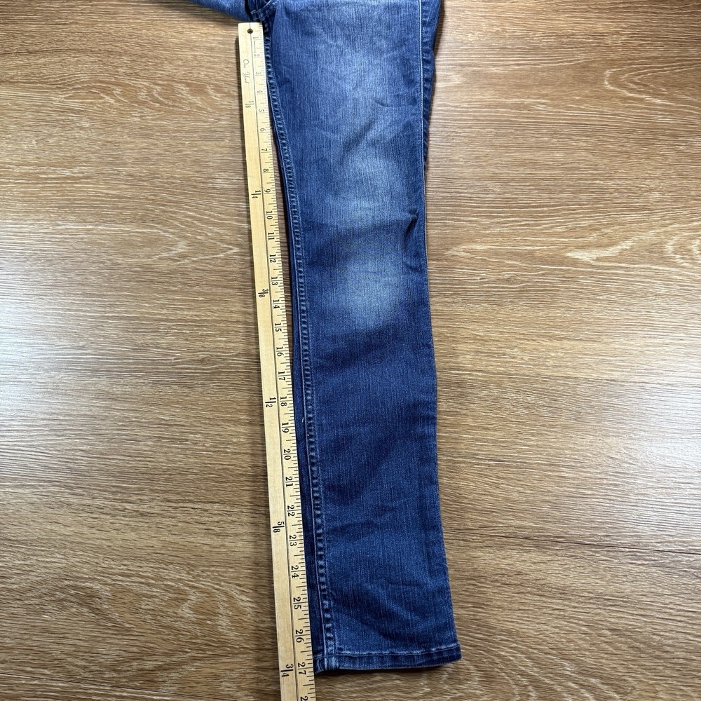 Abercrombie Kids Jeans Girls Size 16 Blue Skinny Stretch Denim - Picture 8 of 12